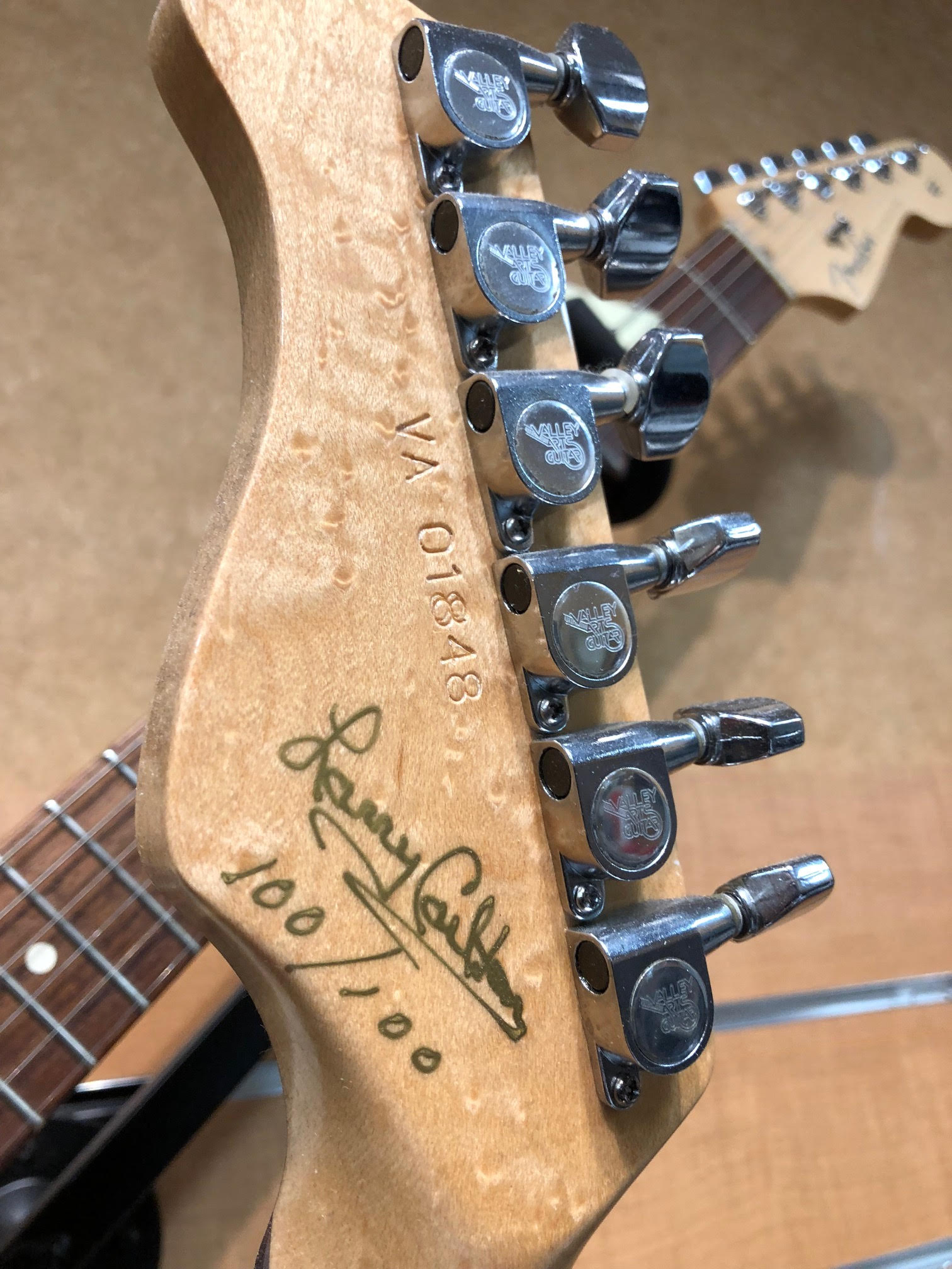 valley arts guitars serial numbers